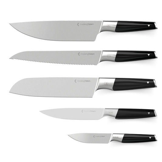 Essential 5-tlg. Messerset | CookingTotem®️ | German Steel